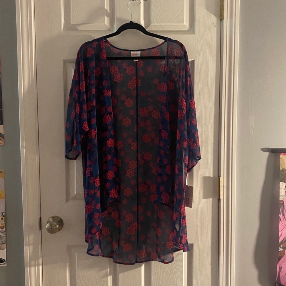 Lularoe Floral coverup kimono
